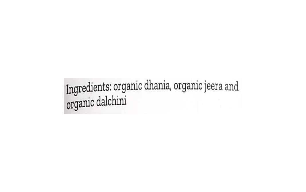 Conscious Food Three Spice Mix Organic + Iron-Pounded   Pack  100 grams
